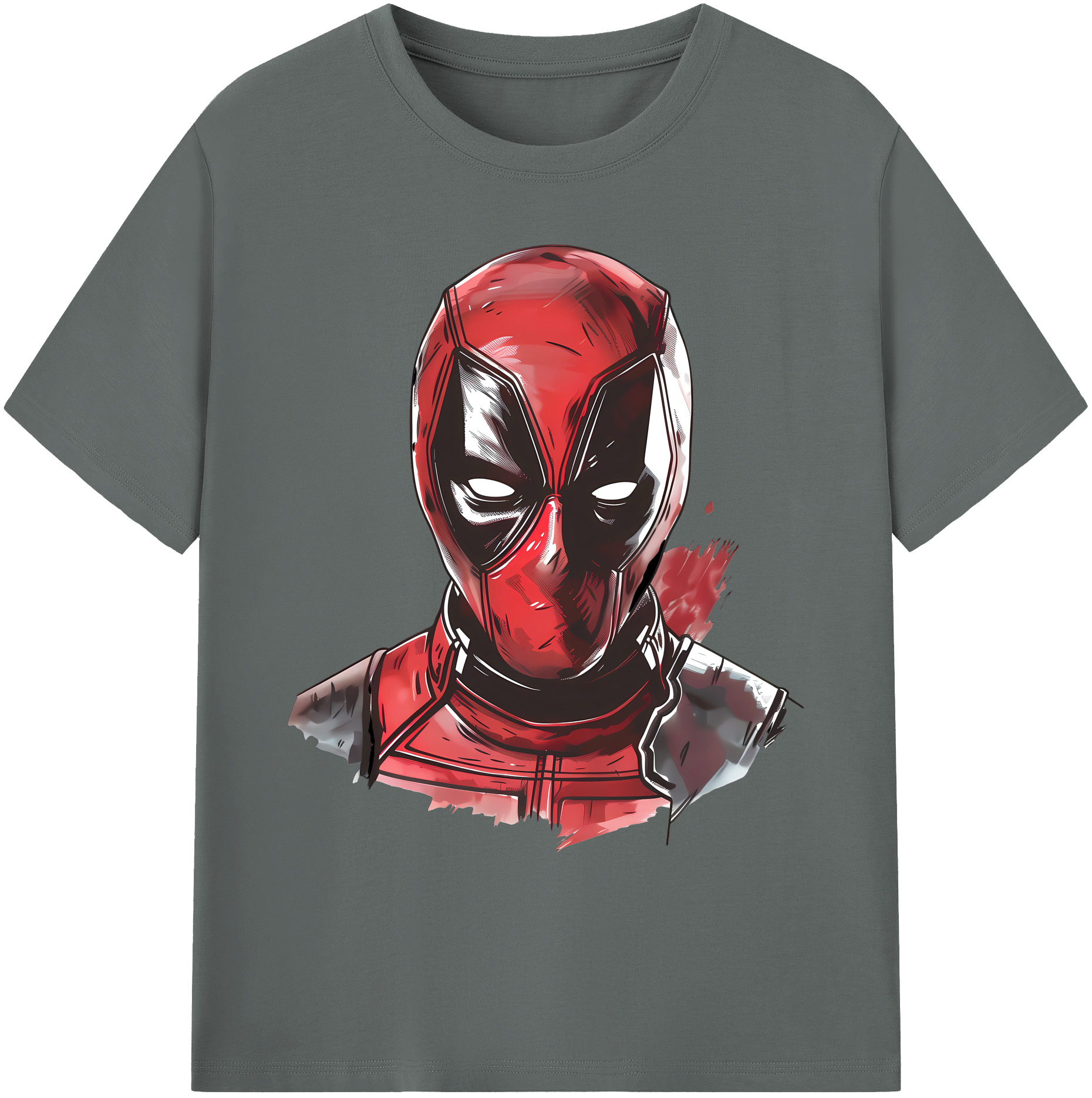 （画像用） Deadpool デッドプール 綿100％ メンズ半袖Tシャツ｜肌触りやわらか＆通気性